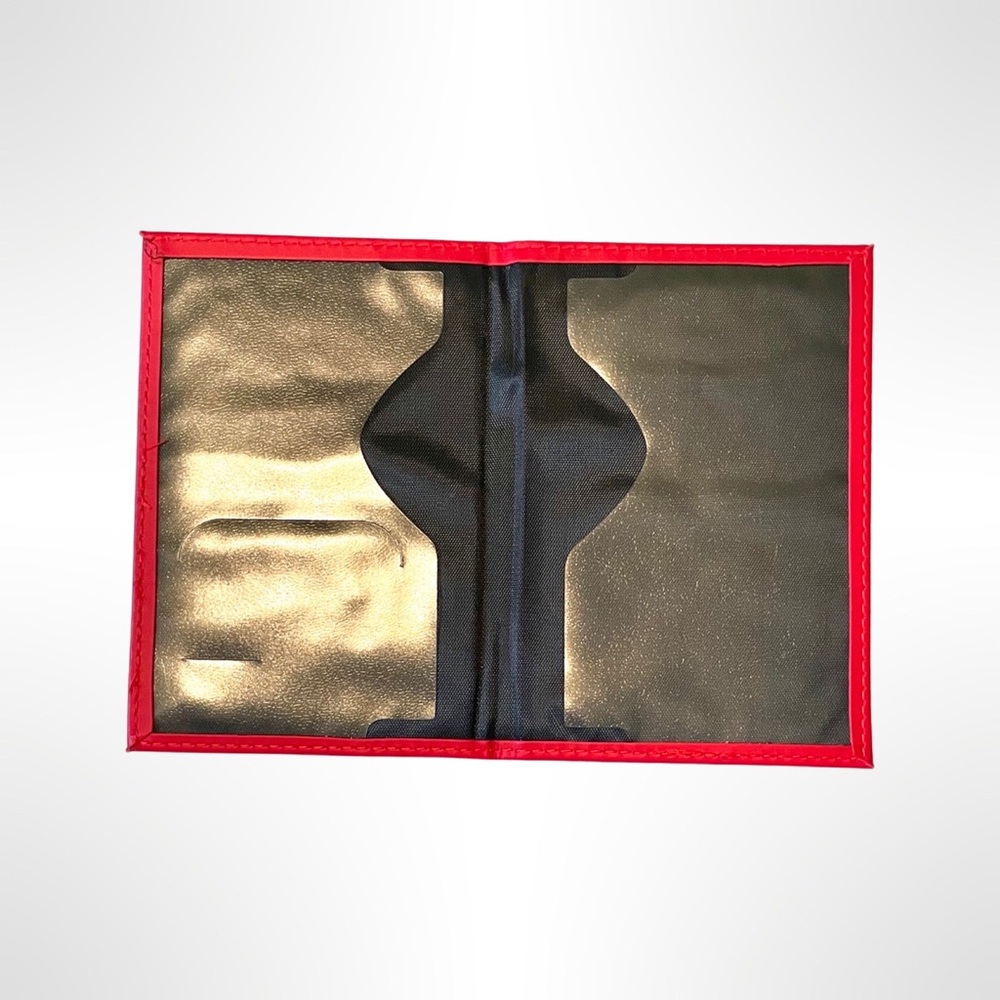 Red Pincnel Passport Case Cover - Picture 3 of 3